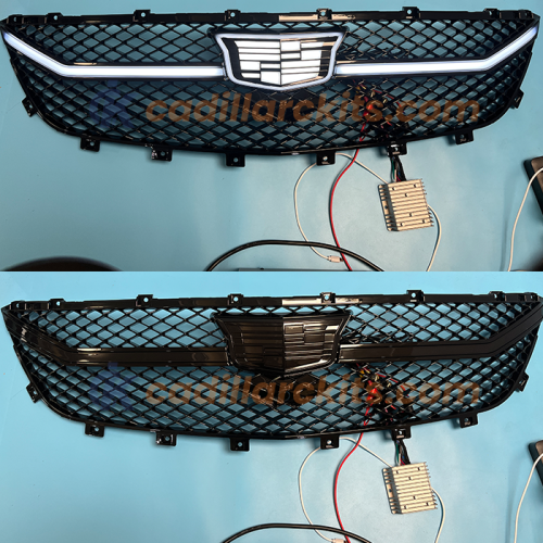 Dynamic Cadillac Led Grille with Emblem for CT5