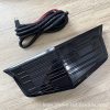 black out cadillac escalade led emblem