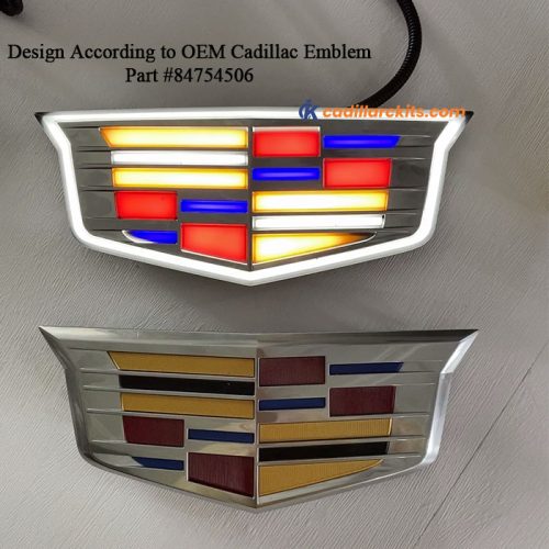 Dynamic Cadillac Led Emblem for Escalade