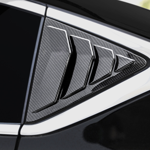 Cadillac CT5 Carbon Fiber Rear Triangular Blinds Patch Trim