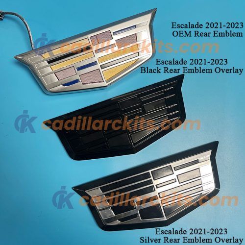 Cadillac Escalade 2021-2023 Rear Emblem Overlay
