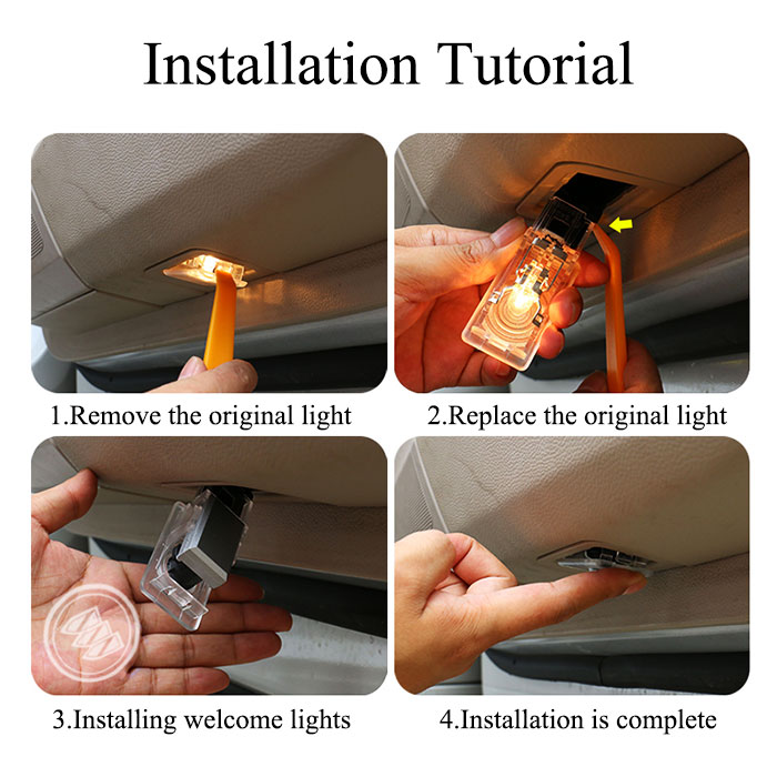How to install Buick Door Projector Lights