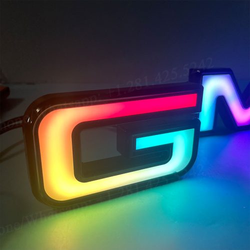 Light up GMC Emblem for Sierra 1500 2500 HD 3500 HD (2019-2025)
