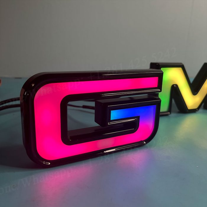 Light up GMC Emblem for Sierra 1500 2500 HD 3500 HD (2019-2025)