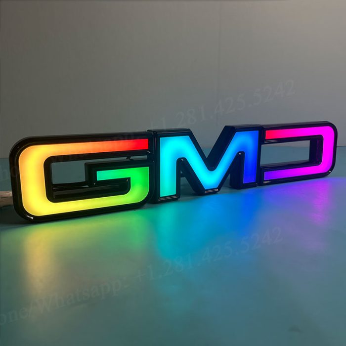 Light up GMC Emblem for Sierra 1500 2500 HD 3500 HD (2019-2025)