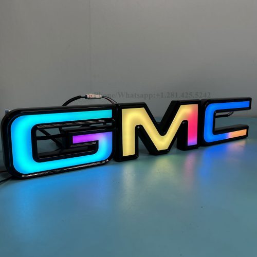 Dynamic GMC Sierra 2500 Illuminated Emblem (2019-2025)