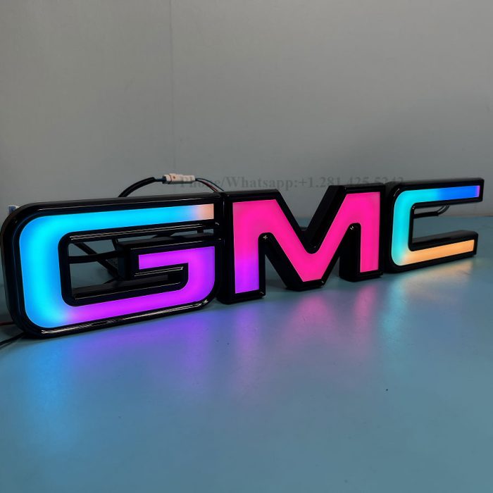 Dynamic GMC Sierra 3500 Illuminated Emblem (2019-2025)