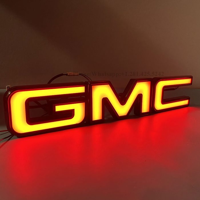 Dynamic GMC Sierra 1500 Led Emblem (2019-2025)