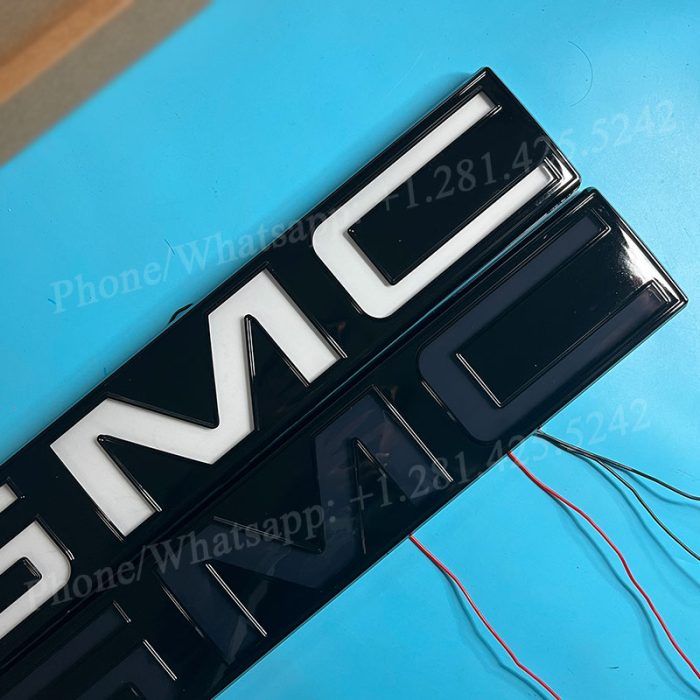Dynamic GMC Rear Led Emblem