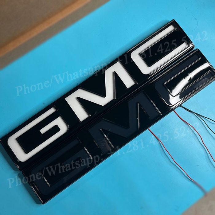 Dynamic GMC Rear Led Emblem