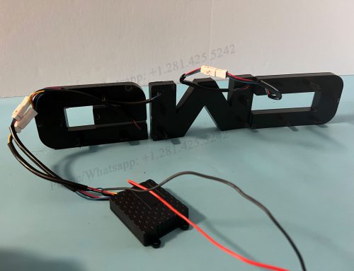 How to Connect the Dynamic GMC LED Emblem (Front and Rear)