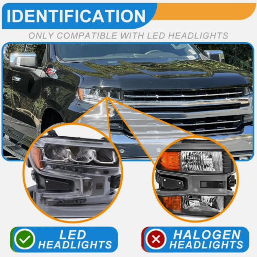 Plug & Play Headlight Adapter Harness for GMC Sierra